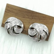 【FUN STYLE SHOP】古董銀色造型耳環
