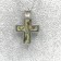 【FUN STYLE SHOP】古董貝殼彩紋雕花雙面配戴十字架項鍊