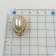 【FUN STYLE SHOP】古董金色橢圓珍珠造型耳環(夾式)